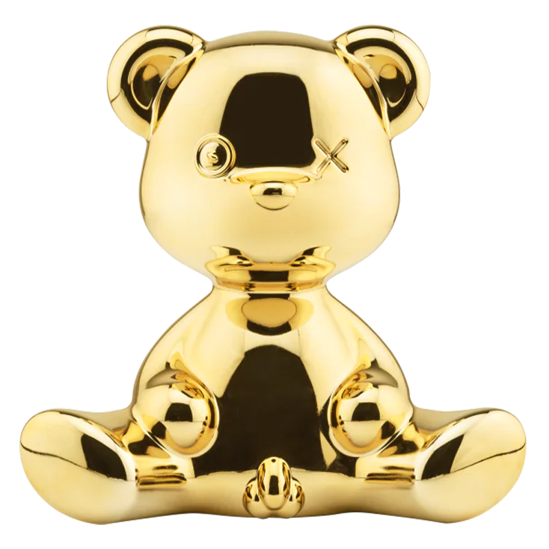 Статуэтка Teddy Boy Metal Finish with Cable Золото Глянцевое золото Статуэтка Teddy Boy Metal Finish with Cable Золото Глянцевое золото в Костроме | Loft Concept