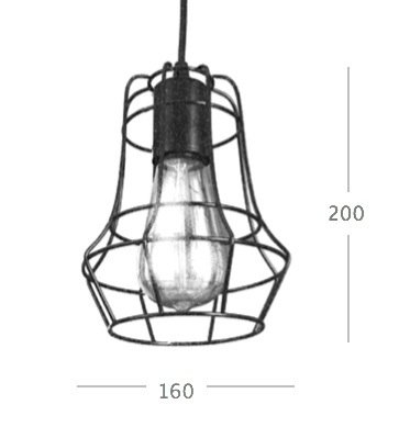 Cветильник Loft Nest Cage №1 в Костроме