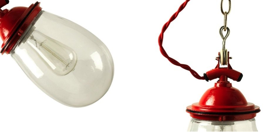 Подвесной светильник Glass Drop Retro Color Light Подвесной светильник Glass Drop Retro Color Light - Loft-Concept в Костроме