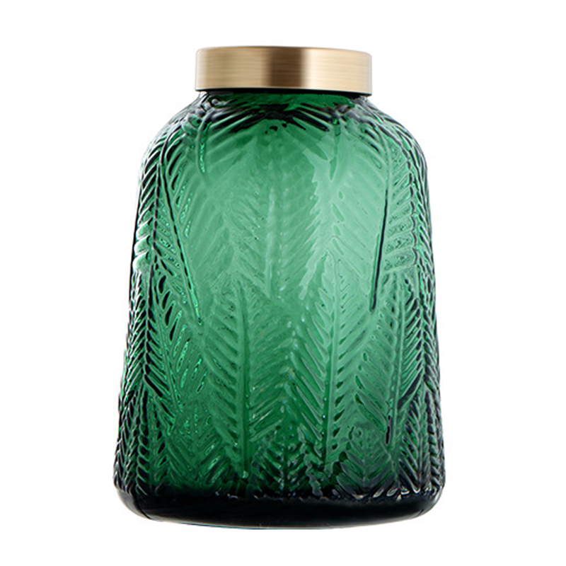 Ваза Emerald Vase Golden Throat high Изумрудный Глянцевое золото Ваза Emerald Vase Golden Throat high Изумрудный Глянцевое золото в Костроме | Loft Concept