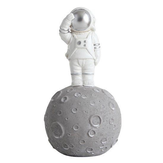 Статуэтка Astronaut On The Moon Белый Статуэтка Astronaut On The Moon Белый в Костроме | Loft Concept