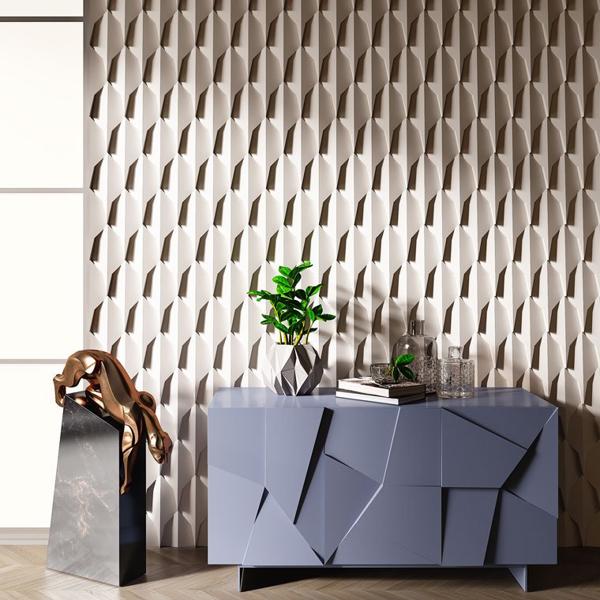 Гипсовая 3D Панель DRAGON SCALE - D Гипсовая 3D Панель DRAGON SCALE - D в Костроме | Loft Concept