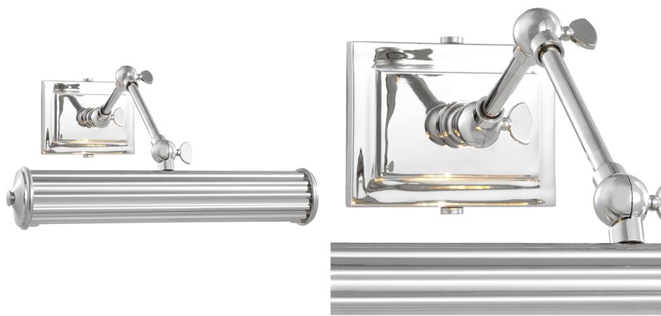Бра Eichholtz Wall Lamp Luca S Nickel Бра Eichholtz Wall Lamp Luca S Nickel - Loft-Concept в Костроме
