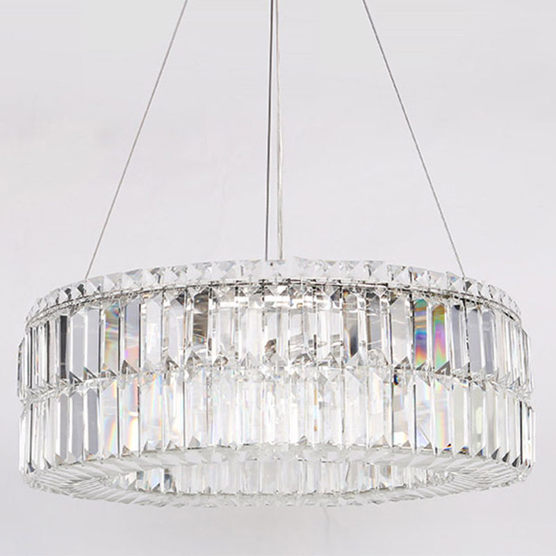 Люстра Darleen Crystal Nickel Chandelier 12 Никель Прозрачный (Transparent) Люстра Darleen Crystal Nickel Chandelier 12 Никель Прозрачный (Transparent) в Костроме | Loft Concept