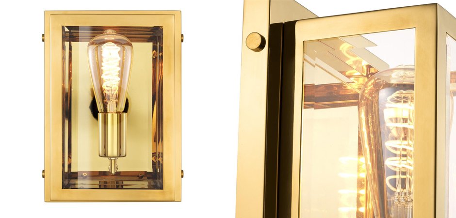 Бра Eichholtz Wall Lamp Odeon Gold Бра Eichholtz Wall Lamp Odeon Gold - Loft-Concept в Костроме