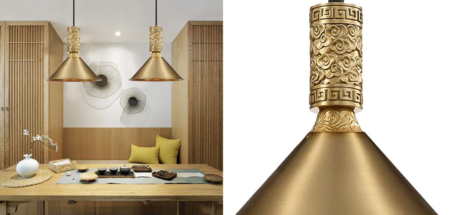 Подвесной светильник Yun Metal Lamp - фото