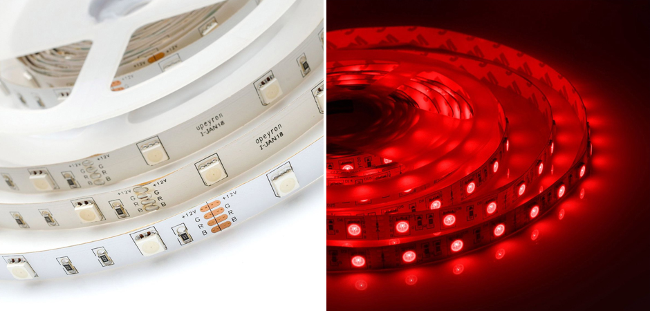 Светодиодная лента 5м 14,4W/m 60LED/m 5050SMD разноцветная Светодиодная лента 5м 14,4W/m 60LED/m 5050SMD разноцветная - Loft-Concept в Костроме