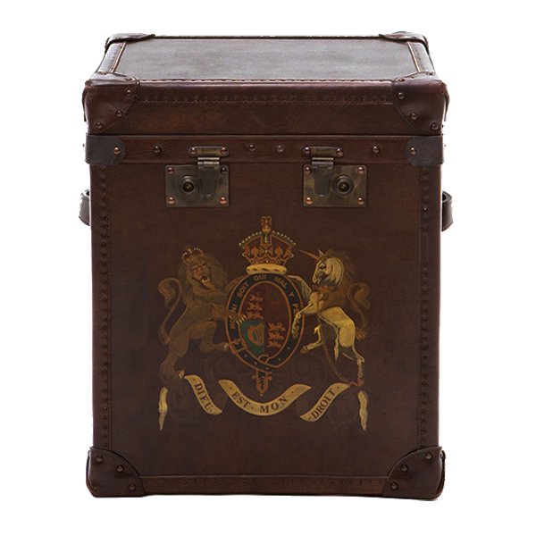 Сундук chest Royal Arms of England Коричневый Сундук chest Royal Arms of England Коричневый в Костроме | Loft Concept