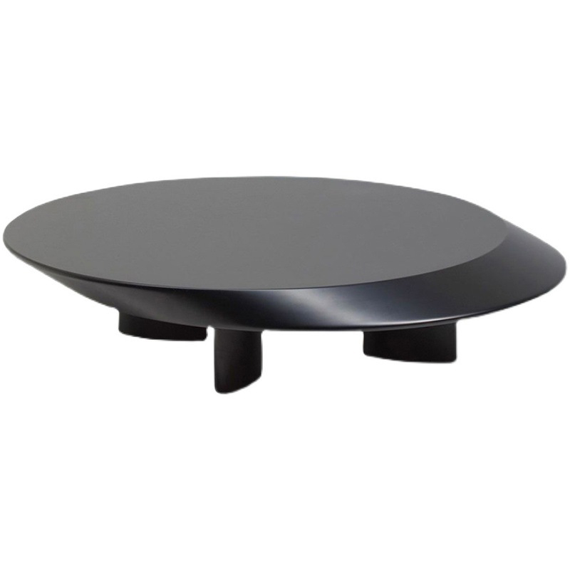 Кофейный стол Ellipse Black Matte Coffee Table Черный матовый Кофейный стол Ellipse Black Matte Coffee Table Черный матовый в Костроме | Loft Concept