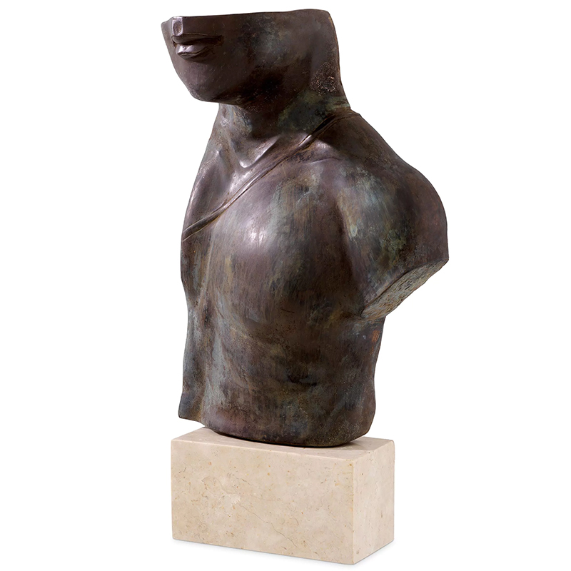 Декоративная статуэтка Eichholtz Torso Artem Бронза Песочный Темная бронза Декоративная статуэтка Eichholtz Torso Artem Бронза Песочный Темная бронза в Костроме | Loft Concept