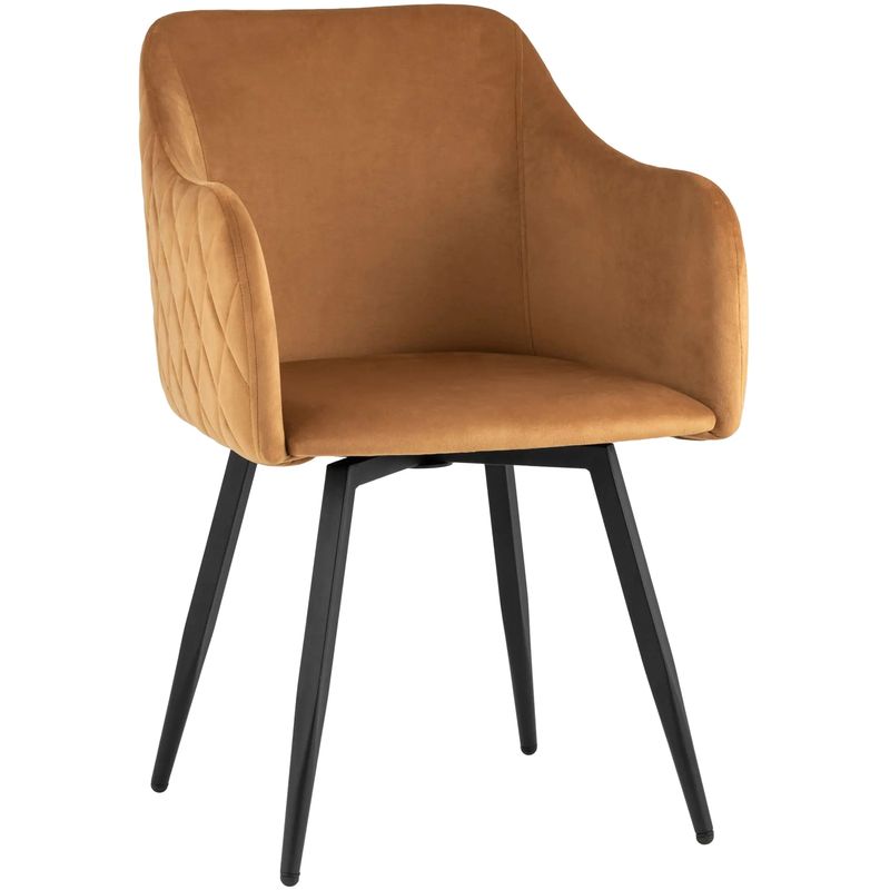 Стул Вращающийся Nika Chair Оранжевый Цвет Оранжевый Черный Стул Вращающийся Nika Chair Оранжевый Цвет Оранжевый Черный в Костроме | Loft Concept