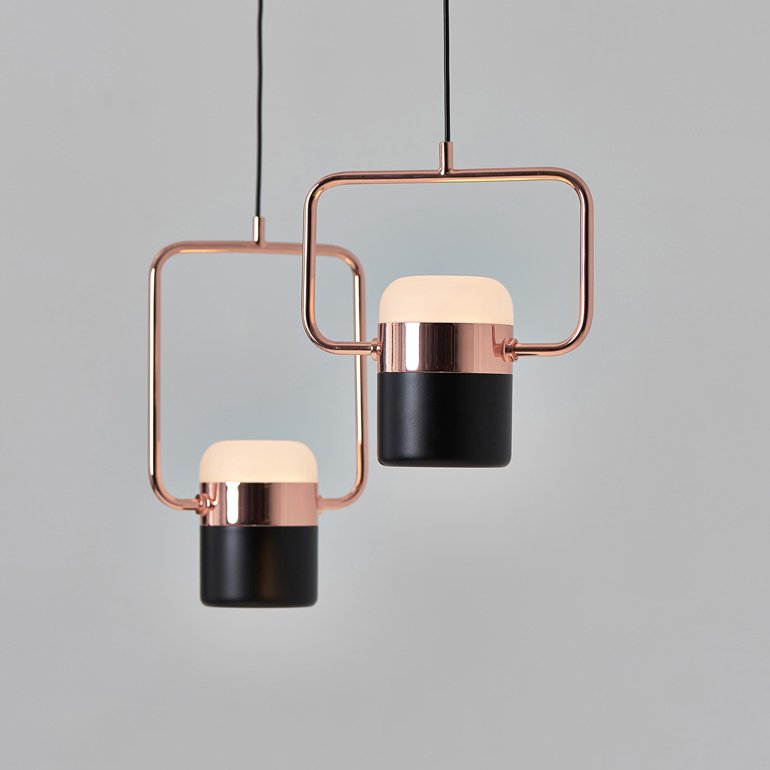 Люстра Seeddesign Ling P1 Black Черный Медь Люстра Seeddesign Ling P1 Black Черный Медь в Костроме | Loft Concept