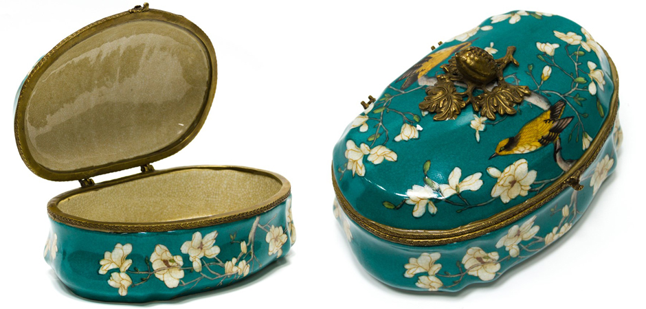 Шкатулка Box White Flowers Шкатулка Box White Flowers - Loft-Concept в Костроме