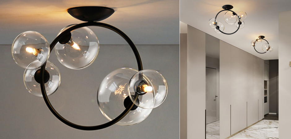 Потолочный светильник IONA Octo Ceiling 5 плафонов - фото №1