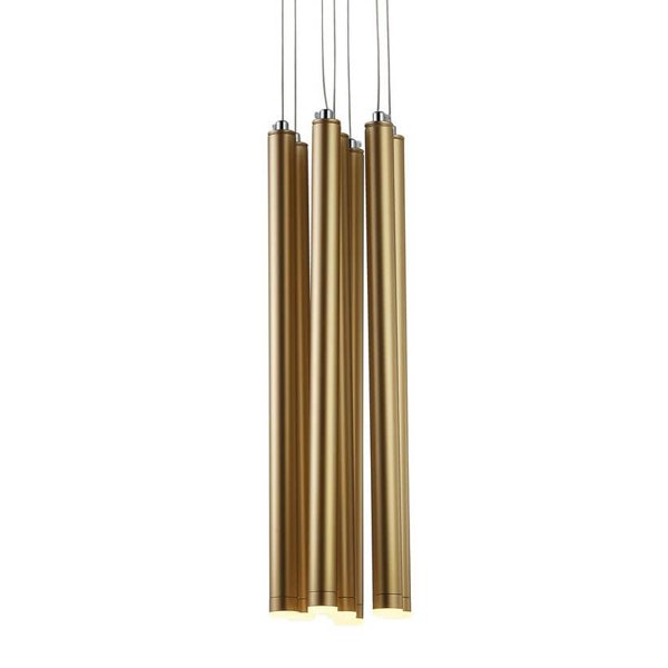 Подвесной светильник Trumpet 7 Золотой Подвесной светильник Trumpet 7 Золотой в Костроме | Loft Concept
