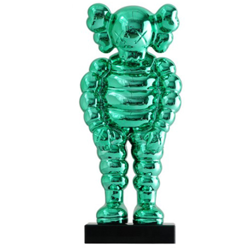 Статуэтка KAWS Bowed Down Green on stand Зеленый Статуэтка KAWS Bowed Down Green on stand Зеленый в Костроме | Loft Concept