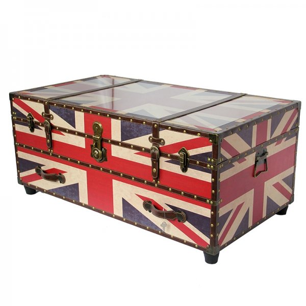 Сундук Union Jack Traveler Style Сундук Union Jack Traveler Style в Костроме | Loft Concept