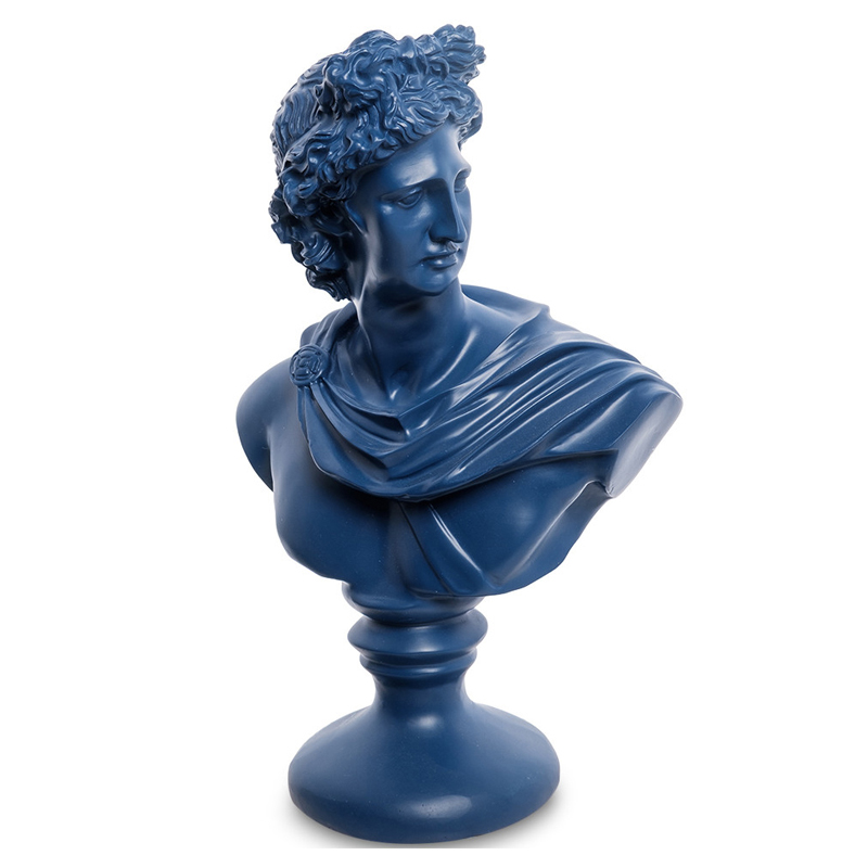 Статуэтка Bust David blue Синий Статуэтка Bust David blue Синий в Костроме | Loft Concept
