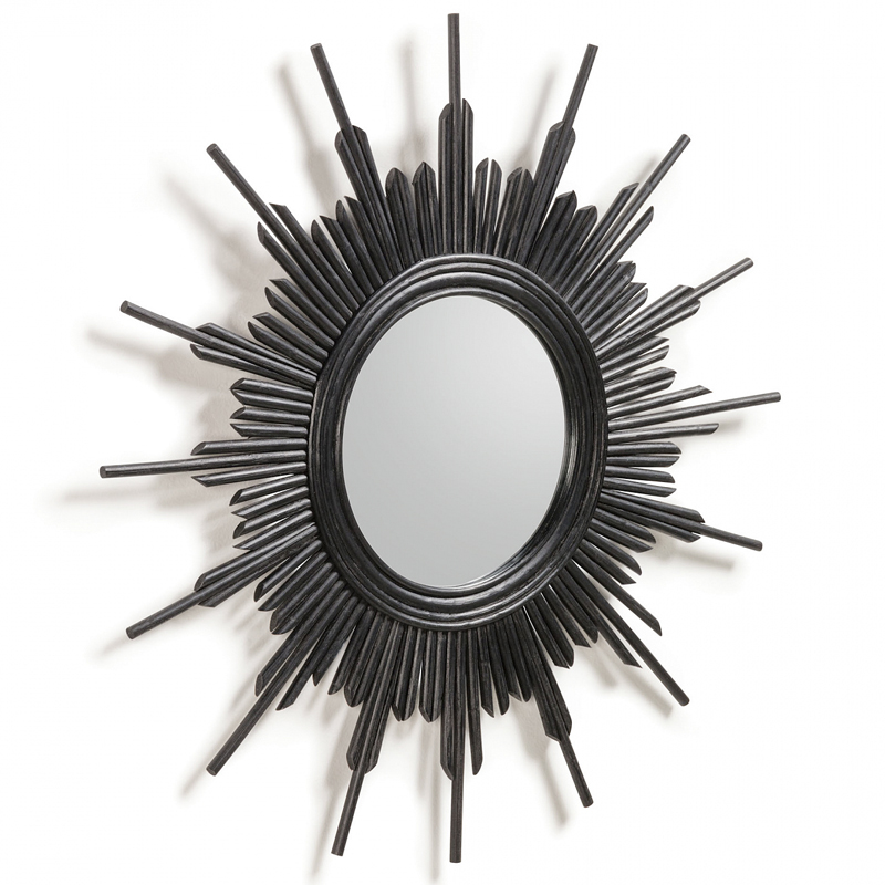 Зеркало черное солнце Mirror black sun Черный Зеркало черное солнце Mirror black sun Черный в Костроме | Loft Concept