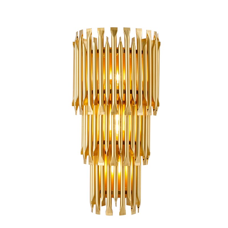Бра MATHENY III WALL LAMP by DELIGHTFULL Gold Глянцевое золото матовое золото Бра MATHENY III WALL LAMP by DELIGHTFULL Gold Глянцевое золото матовое золото в Костроме | Loft Concept