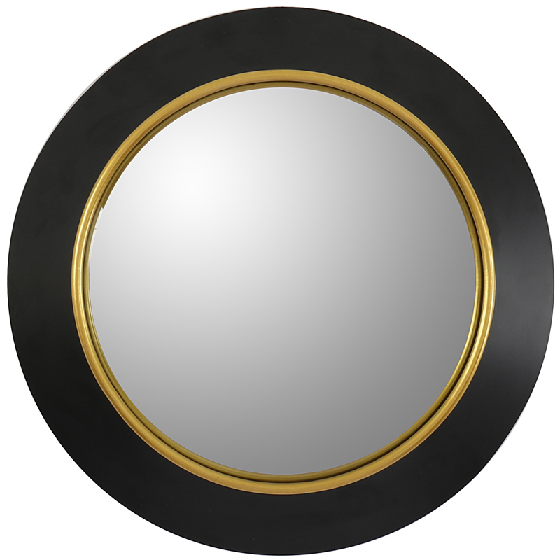 Зеркало Black Circle Fish-eye Mirror Зеркало Black Circle Fish-eye Mirror в Костроме | Loft Concept