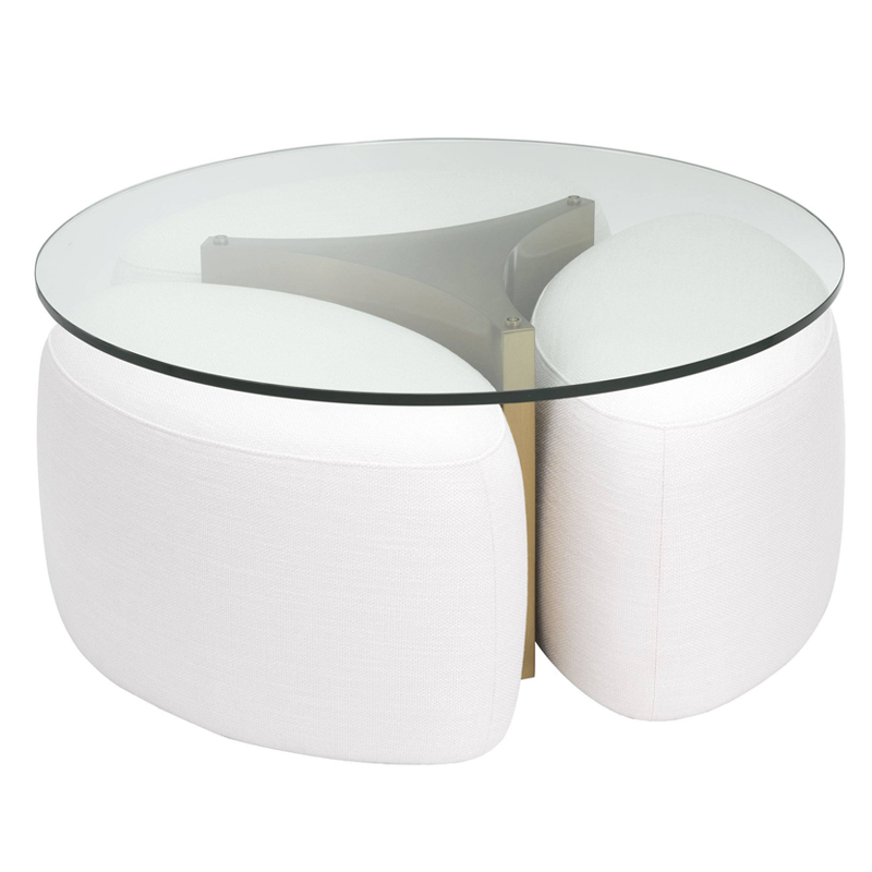 Кофейный стол Eichholtz Coffee Table Modus brass Белый Прозрачный Латунь Античная полированная Кофейный стол Eichholtz Coffee Table Modus brass Белый Прозрачный Латунь Античная полированная в Костроме | Loft Concept