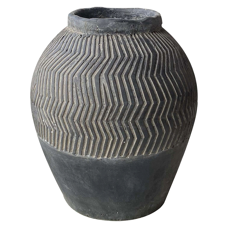 Ваза Kamaria Vase Gray Серый Ваза Kamaria Vase Gray Серый в Костроме | Loft Concept