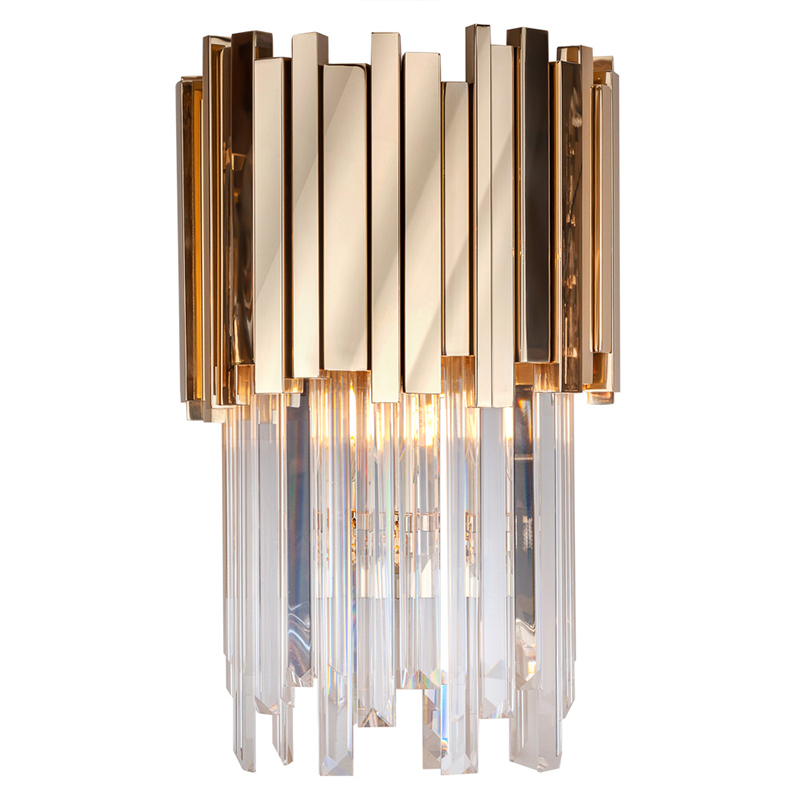 Бра Luxxu Modern Cascade Wall Lamp Gold 40 Золотой Прозрачное Стекло Бра Luxxu Modern Cascade Wall Lamp Gold 40 Золотой Прозрачное Стекло в Костроме | Loft Concept