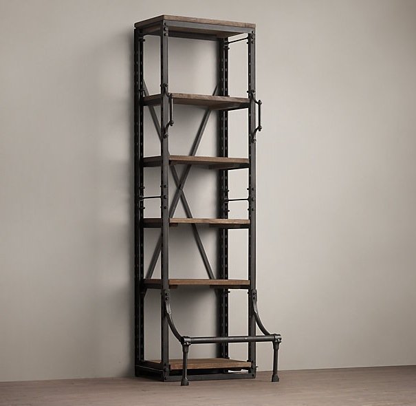 Стеллаж Vintage Iron Stella Стеллаж Vintage Iron Stella в Костроме | Loft Concept