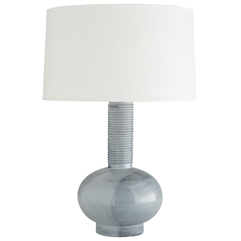 Дизайнерская настольная лампа NAKOMA LAMP Серый Белый Дизайнерская настольная лампа NAKOMA LAMP Серый Белый в Костроме | Loft Concept