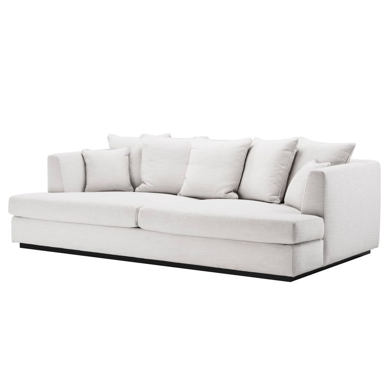 Диван Eichholtz Sofa Taylor Lounge Белый Черный Диван Eichholtz Sofa Taylor Lounge Белый Черный в Костроме | Loft Concept