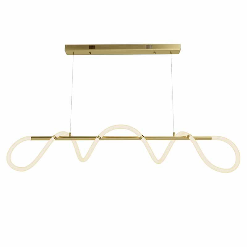 Люстра Luke Lampco Tracer Chandelier Gold Line Белый Золотой Люстра Luke Lampco Tracer Chandelier Gold Line Белый Золотой в Костроме | Loft Concept