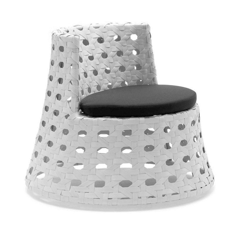 Кресло White Braid Chair Белый Кресло White Braid Chair Белый в Костроме | Loft Concept