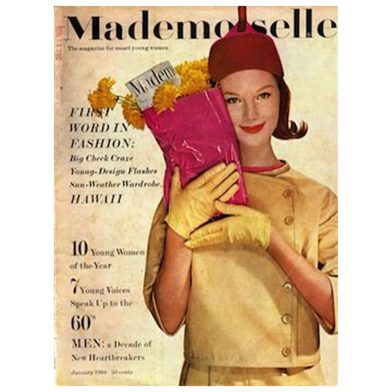 Постер Mademoiselle Cover 1960 January Постер Mademoiselle Cover 1960 January в Костроме | Loft Concept