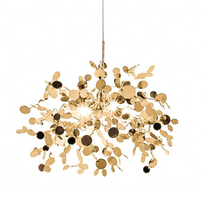 Люстра Terzani Argent Suspension Gold Pendant Lamp 40 Золотой Люстра Terzani Argent Suspension Gold Pendant Lamp 40 Золотой в Костроме | Loft Concept
