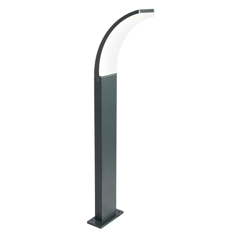 Уличный светильник Bogen Street Lamp Черный Белый Уличный светильник Bogen Street Lamp Черный Белый в Костроме | Loft Concept