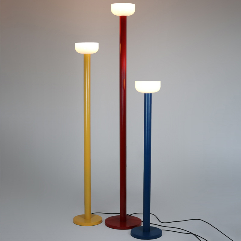 Торшер светодиодный Colored Tube Красный Синий Желтый Торшер светодиодный Colored Tube Красный Синий Желтый в Костроме | Loft Concept