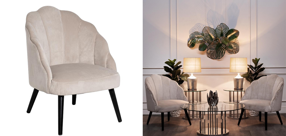 Кресло FolioFlower Armchair beige Кресло FolioFlower Armchair beige - Loft-Concept в Костроме