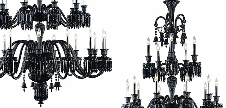 Люстра BACCARAT Zenith Midnight Chandelier 35 Люстра BACCARAT Zenith Midnight Chandelier 35 - Loft-Concept в Костроме