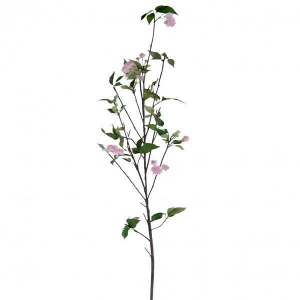 Декоративный искусственный цветок Blooming Tree Зеленый Белый Розовый Декоративный искусственный цветок Blooming Tree Зеленый Белый Розовый в Костроме | Loft Concept