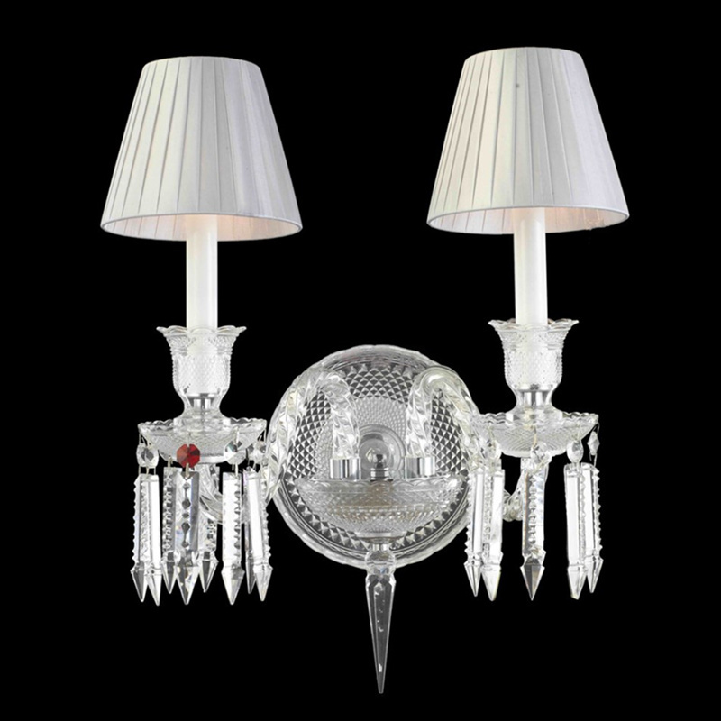 Бра BACCARAT Solstice Comete Wall Lamp 2 Прозрачное Стекло Бра BACCARAT Solstice Comete Wall Lamp 2 Прозрачное Стекло в Костроме | Loft Concept