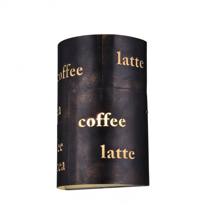 Настенный светильник Bar Coffee Wall Коричневый винтаж Настенный светильник Bar Coffee Wall Коричневый винтаж в Костроме | Loft Concept