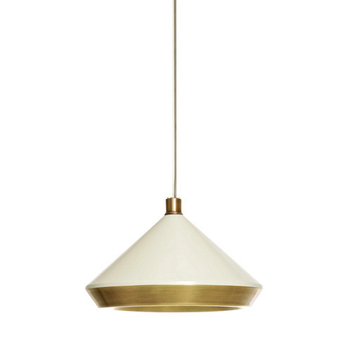 Подвесной светильник Bert Frank SHEAR Pendant белый Белый Золотой Подвесной светильник Bert Frank SHEAR Pendant белый Белый Золотой в Костроме | Loft Concept
