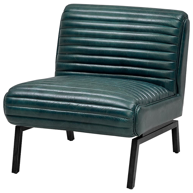 Кресло Gather Emerald Leather Chair Изумрудный Кресло Gather Emerald Leather Chair Изумрудный в Костроме | Loft Concept