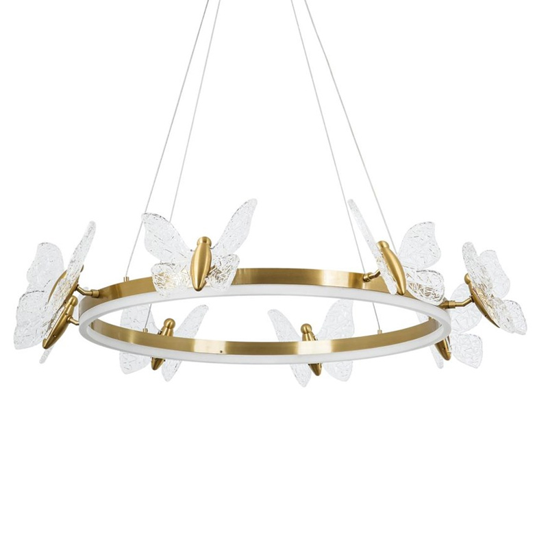 Люстра Ulysses Butterfly Enlarged Латунь Люстра Ulysses Butterfly Enlarged Латунь в Костроме | Loft Concept