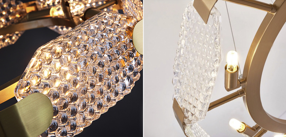 Люстра Ring shaped crystal chandelier Люстра Ring shaped crystal chandelier - Loft-Concept в Костроме