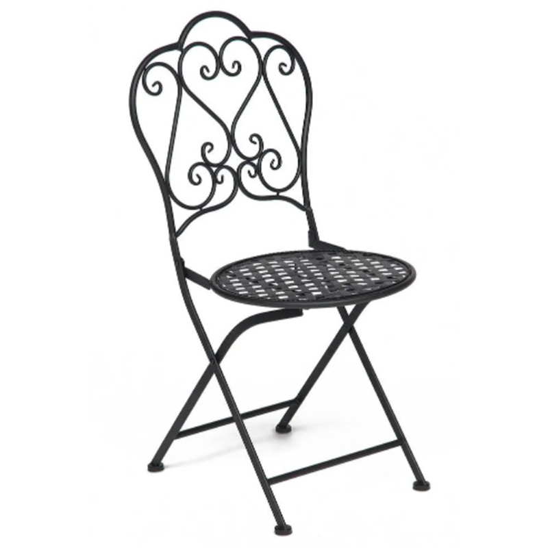 Стул Forged Patterns Love Black Черный Стул Forged Patterns Love Black Черный в Костроме | Loft Concept