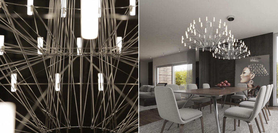 Люстра Moooi Coppelia Nickel Люстра Moooi Coppelia Nickel - Loft-Concept в Костроме