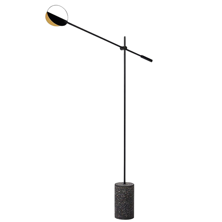 Торшер BOLIA LEAVES PENDANT black Черный Латунь Торшер BOLIA LEAVES PENDANT black Черный Латунь в Костроме | Loft Concept