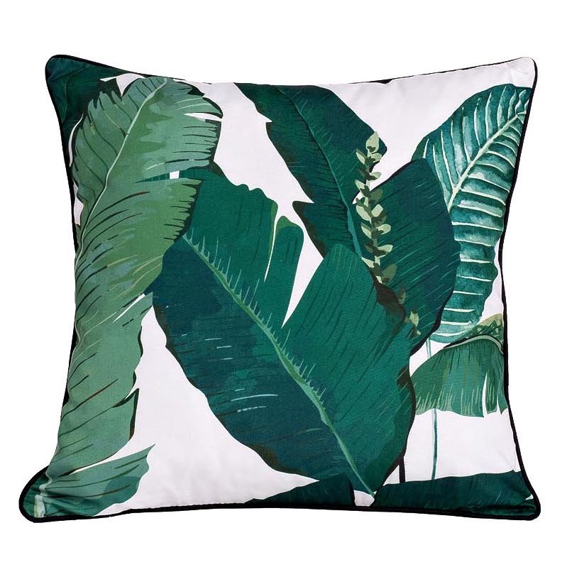 Подушка Tropical Leaves Зеленый Подушка Tropical Leaves Зеленый в Костроме | Loft Concept